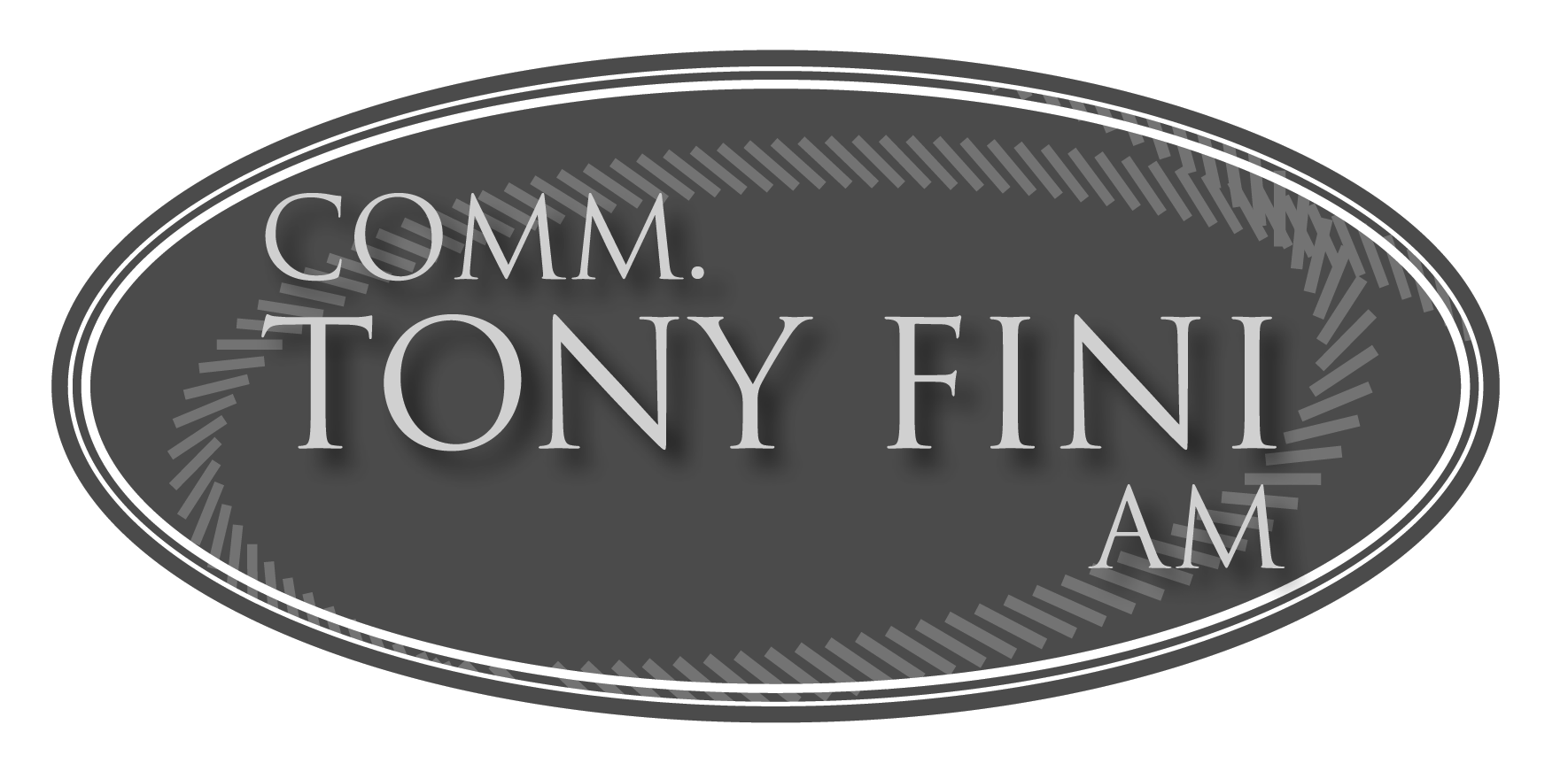 Comm Tony Fini AM Logo