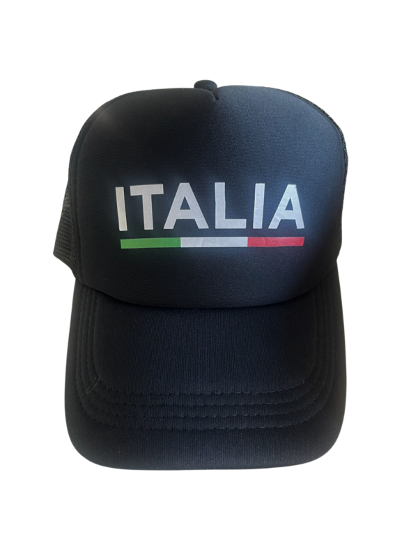 Cap - Italia (Black/Mesh)