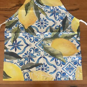 Apron - Lemons (Beige Trim)
