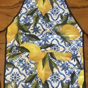Apron - Lemons (Black Trim)