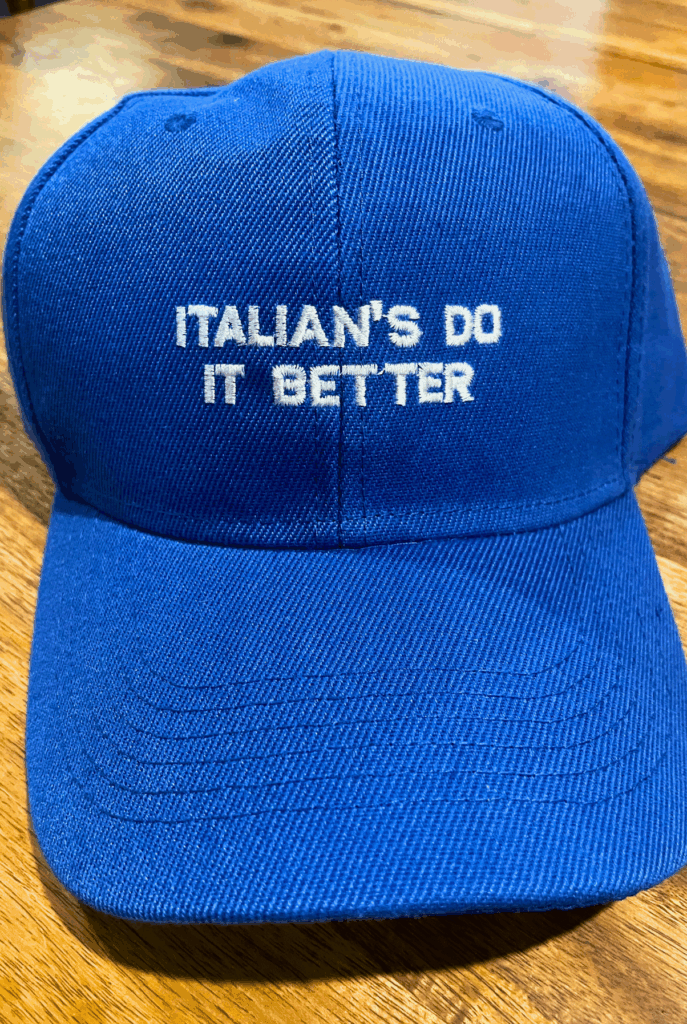 Cap - Italians Do It Better (Blue) - WA Italian Club